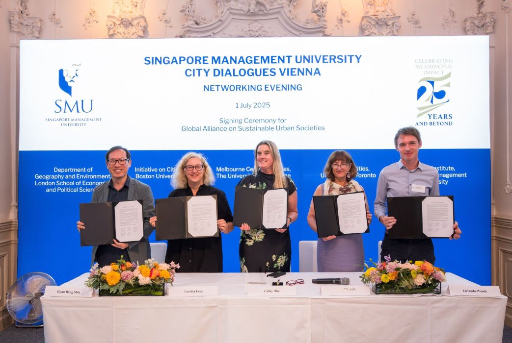 Image of SMU Urban Institute Launches Global Alliance on Sustainable Urban Societies